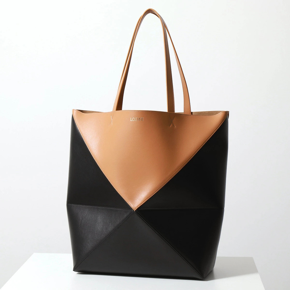 Loewe Puzzle Fold Tote Bag Leather